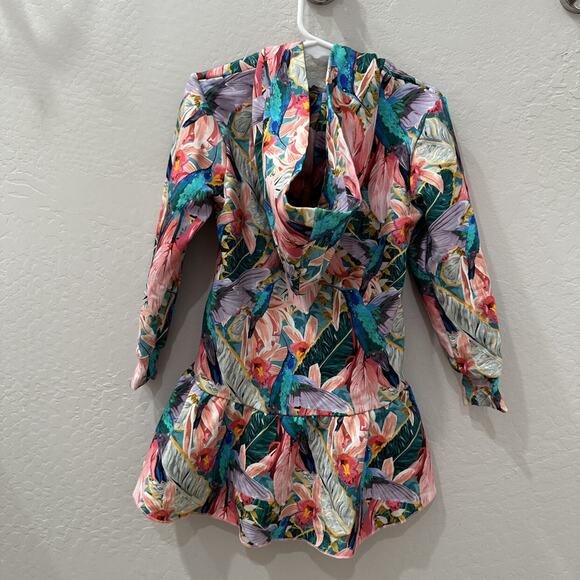 NWT Hey Popinjay Tropical Rainforest Colibri Nairo Hoodie - Picture 5 of 9